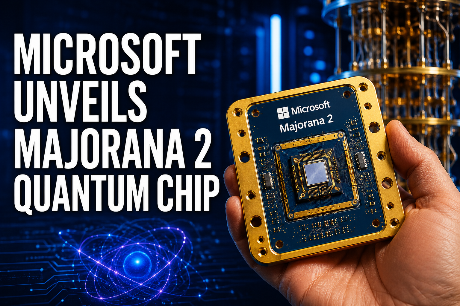 Microsoft Unveils Majorana 2 Quantum Chip